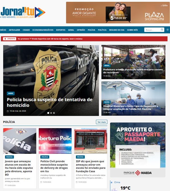 Jornal de Itu - Portal de Notícias